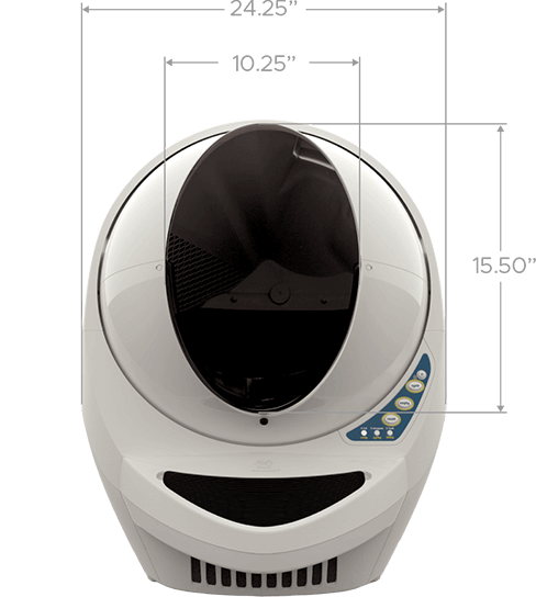 Litter-Robot 3 front tech specs