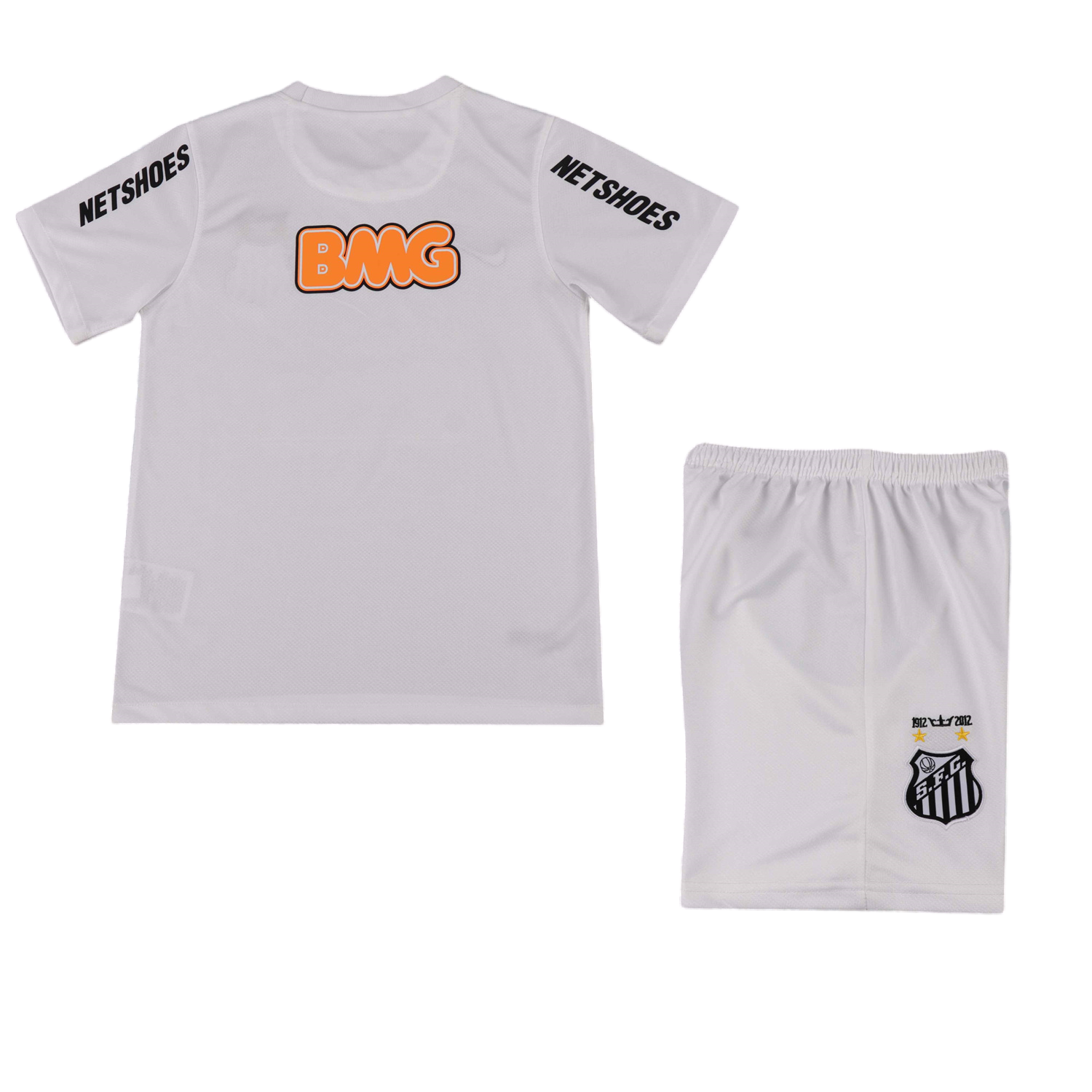 GlobeJersey-Retro Santos 2012 Home Kids Kit