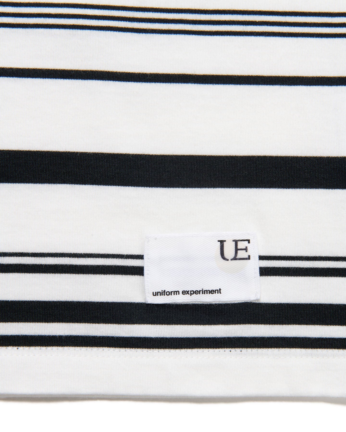 uniform experiment 25S/S BORDER LOOSE S/S TEE  UE-250034 