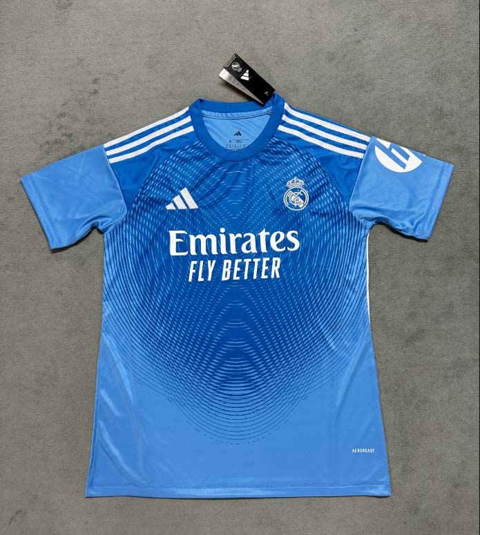 2025/2026 Real Madrid Training Wear Blue Football Shirt 1:1 Thai Quality:football jersey mysite: unitedjerseyfootball 邓江浪:football