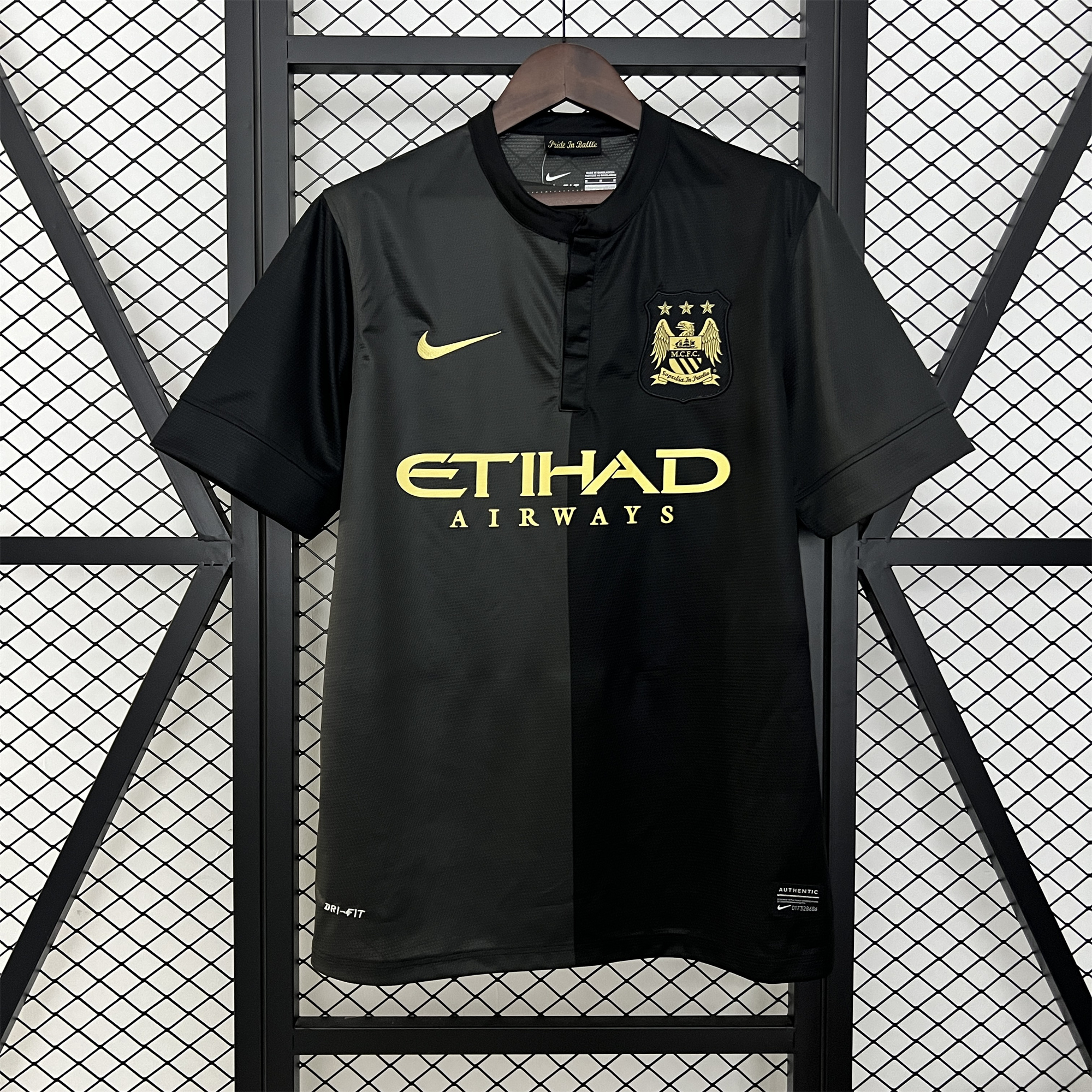 ManixJersey.com | Retro Manchester City 2013-14 Away Jersey -Customize Name, Number and Patch | Worldwide Shipping