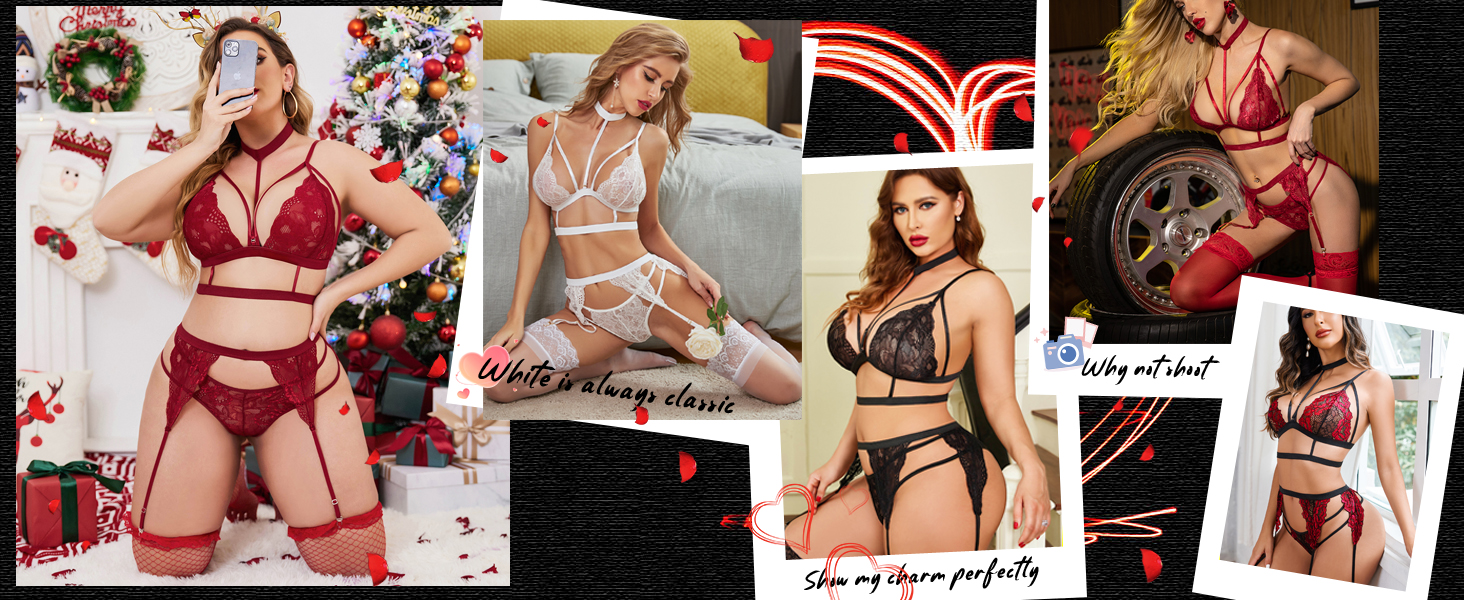 Women's Sexy Garter Lingerie 