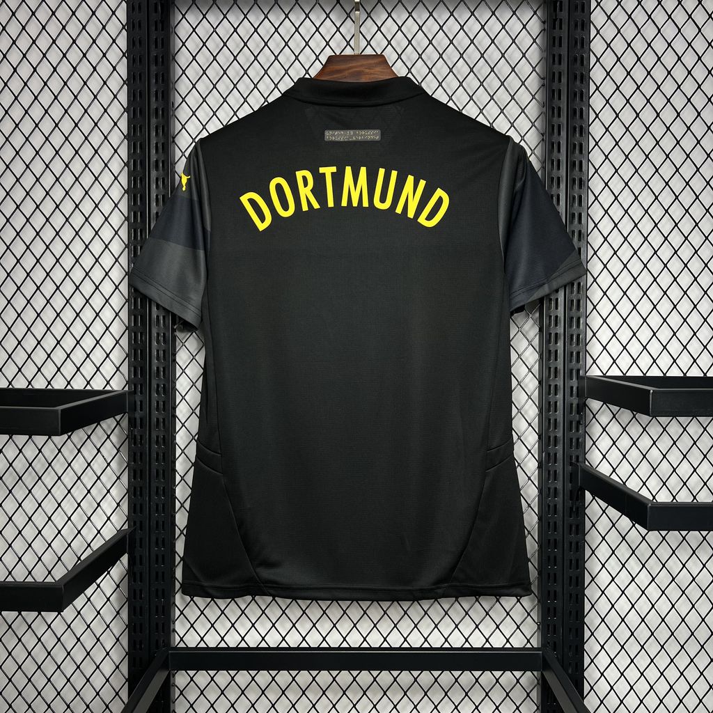 ManixJersey.com | Dortmund 24-25 Away Jersey - Fans Version -Customize Name, Number and Patch | Worldwide Shipping