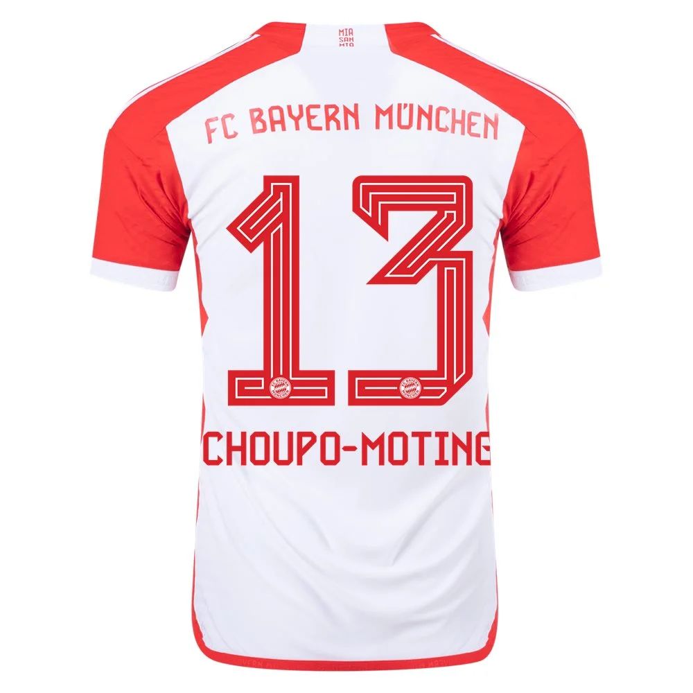 23/24 Bayern Munich #13 Eric Maxim Choupo-Moting Home Jersey-mysite Custom Football Kit- Nextkits