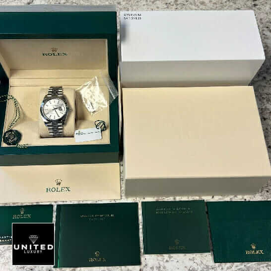Rolex Datejust 126334 Silver Dial Replica 5 rolex-126300-box-cards