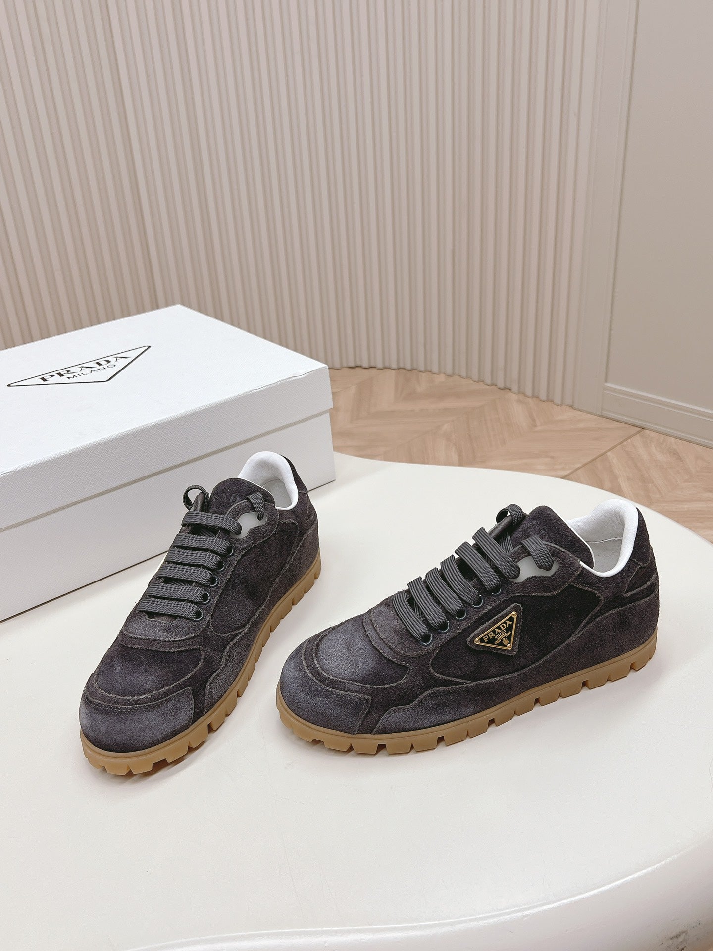 PRA FADED SUEDE SNEAKERS CHARCOAL、mysite、Cacoeks