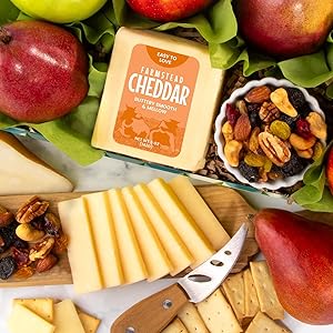 Farmstead Gourmet Cheddar Cheese and Sierra Trail Mix