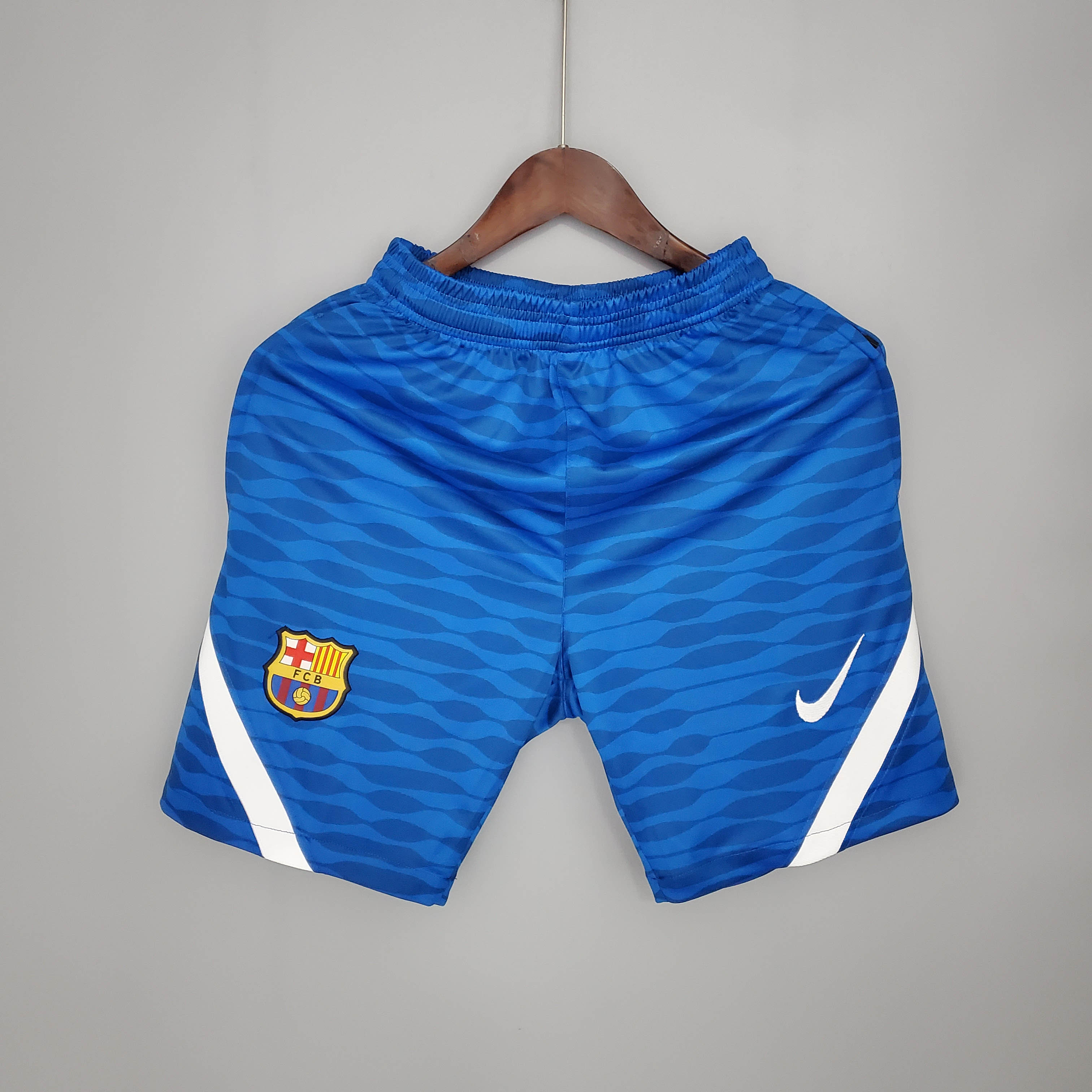 2021/2022 Barcelona Training Suit Blue Shorts:football jersey mysite: unitedjerseyfootball 邓江浪:football