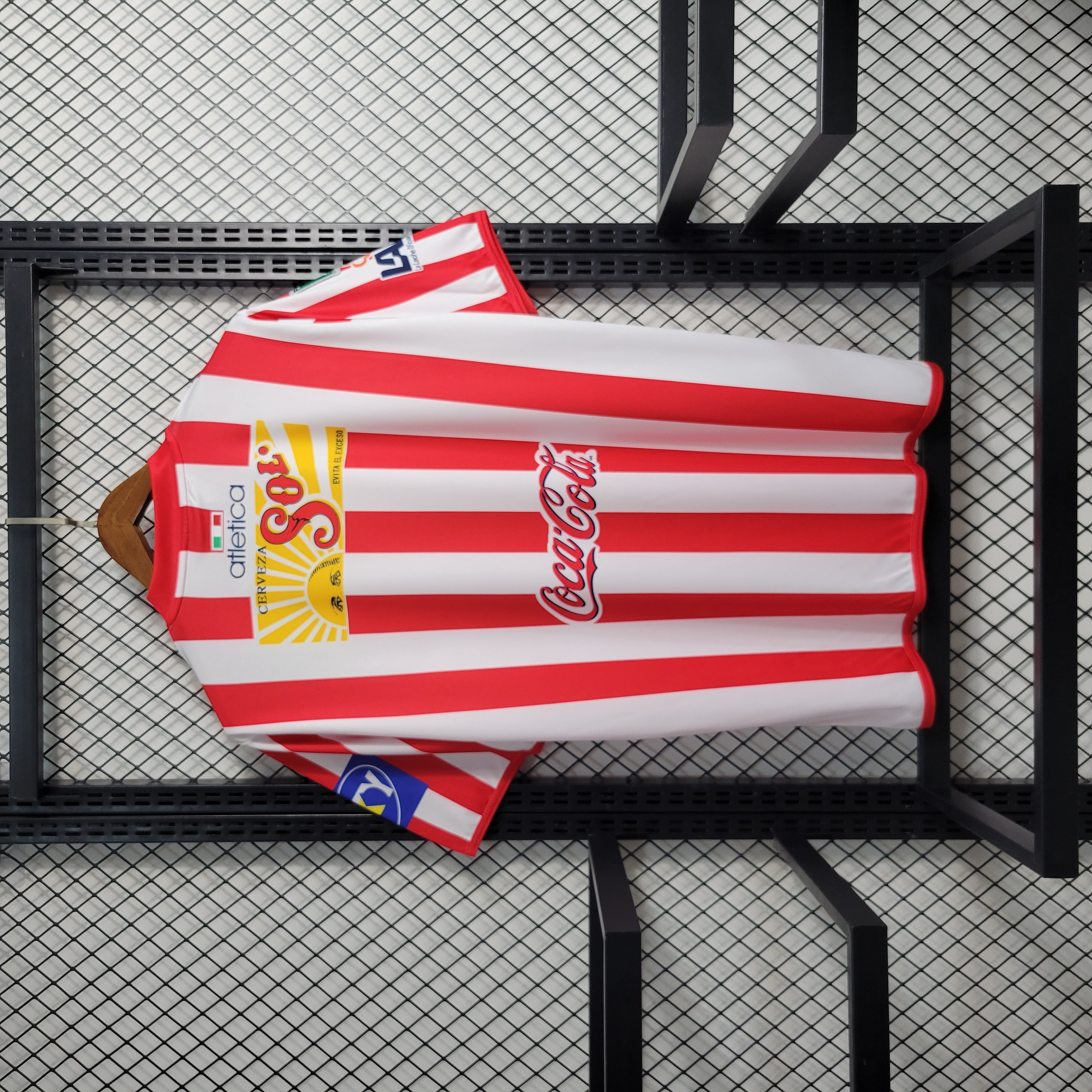 ManixJersey.com | Retro Chivas de Guadalajara 01-02 Home Stadium Jersey -Customize Name, Number and Patch | Worldwide Shipping