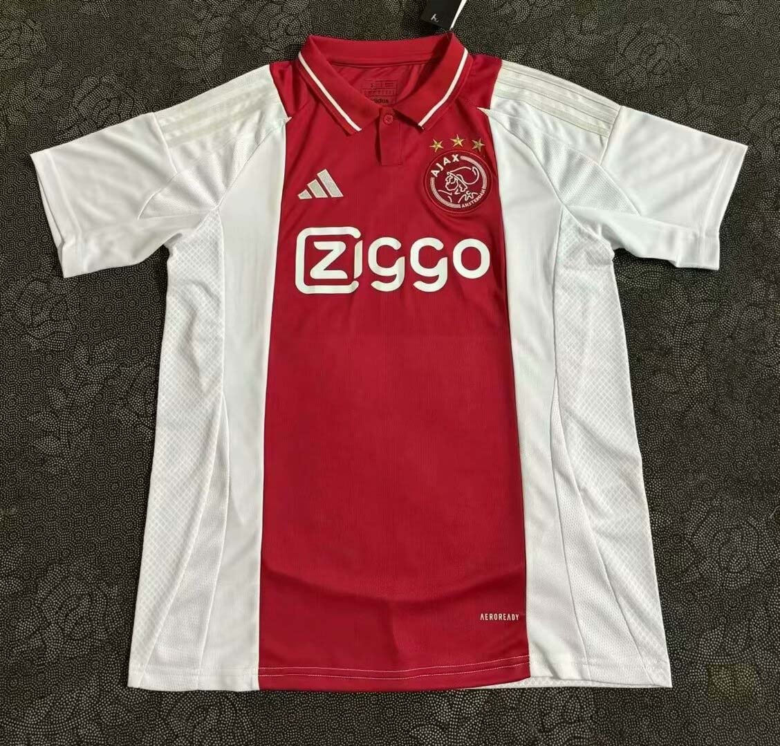 2024/2025 Ajax Football Shirt Home 1:1 Thai Quality:football jersey mysite: unitedjerseyfootball 邓江浪:football