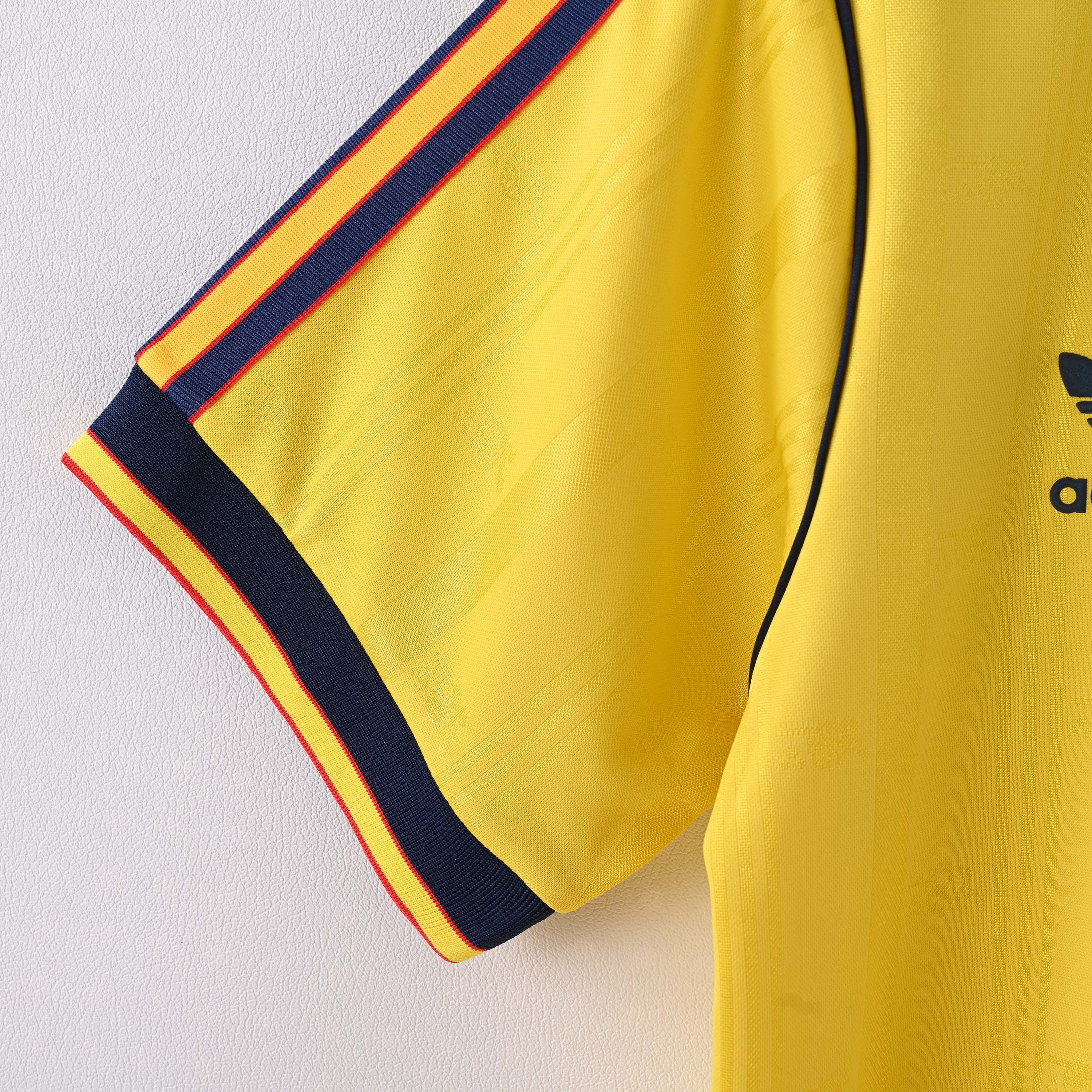 1986/1988 Retro Arsenal Away Football Shirt 1:1 Thai Quality:football jersey mysite: unitedjerseyfootball 邓江浪:football