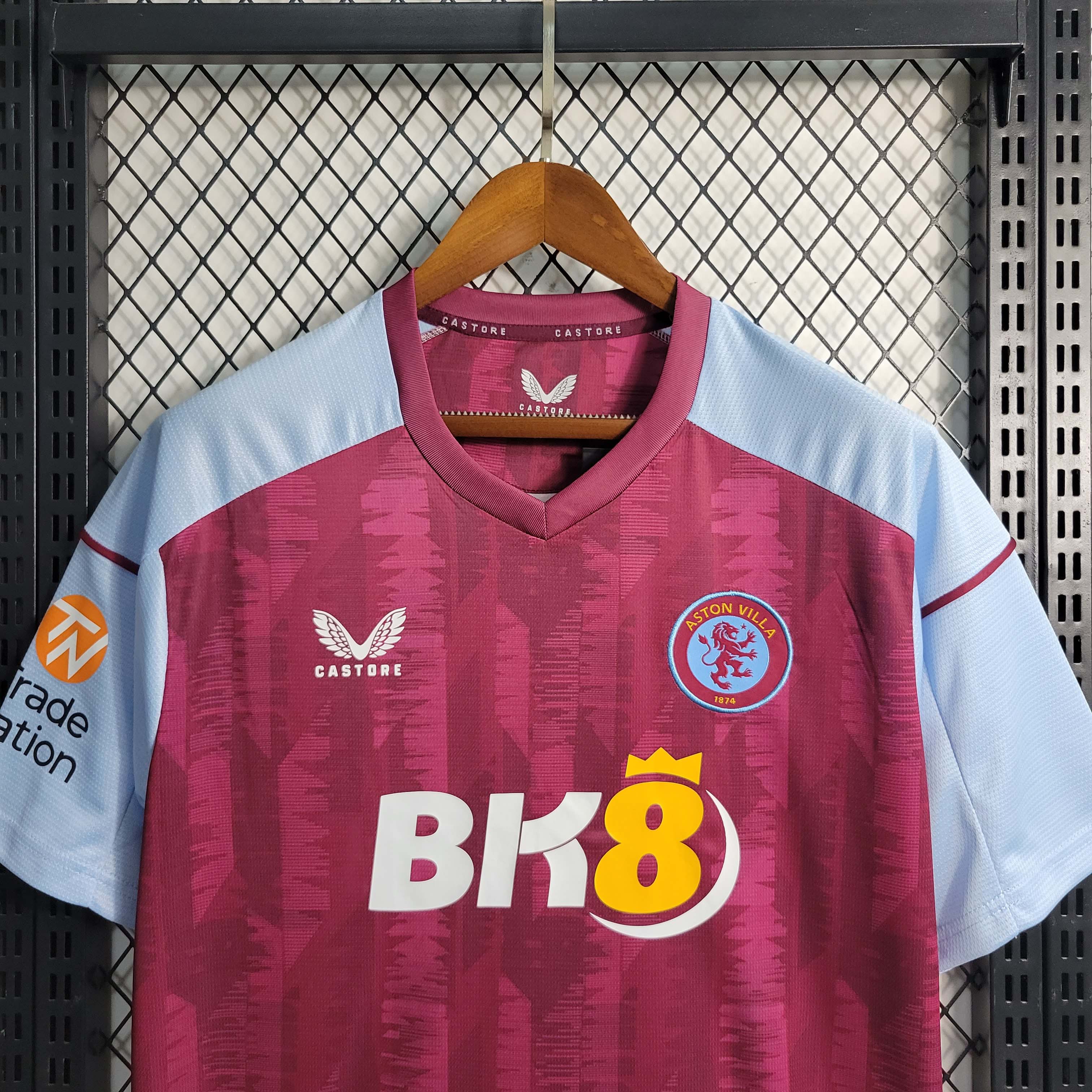 2023/2024 Aston Villa Home Football Shirt 1:1 Thai Quality:football jersey mysite: unitedjerseyfootball 邓江浪:football