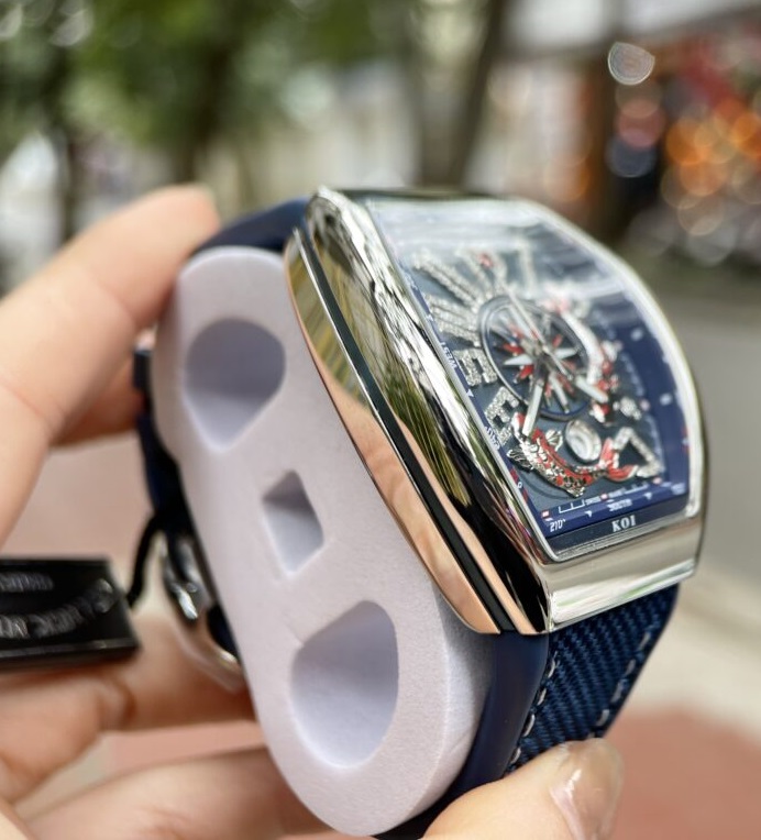 Đồng Hồ Franck Muller Vanguard KOI V45 SC DT Replica 11 45mm (7)