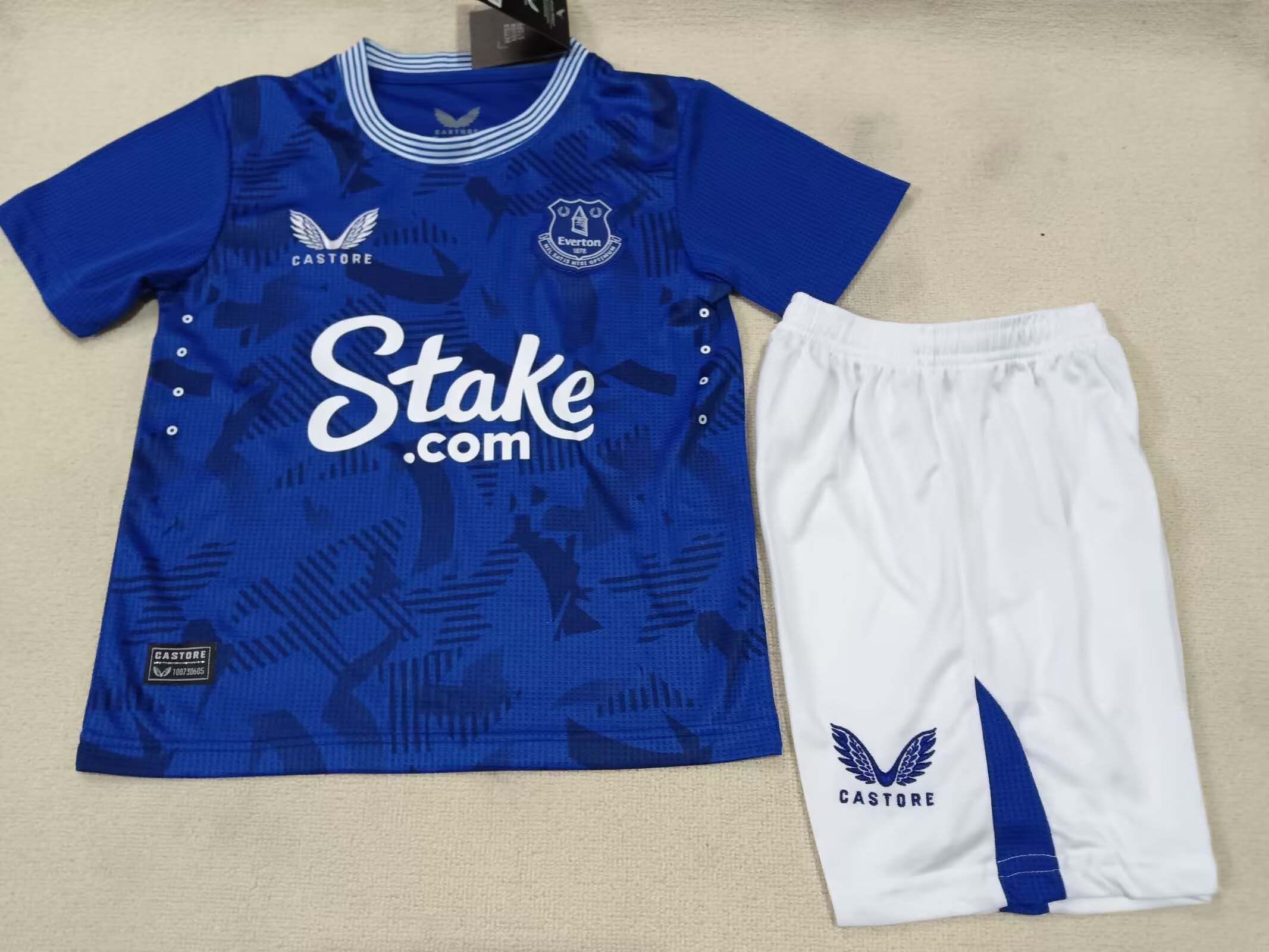 2024/2025 Everton Home Football Shirt 1:1 Thai Quality Kids Size:football jersey mysite: unitedjerseyfootball 邓江浪:football