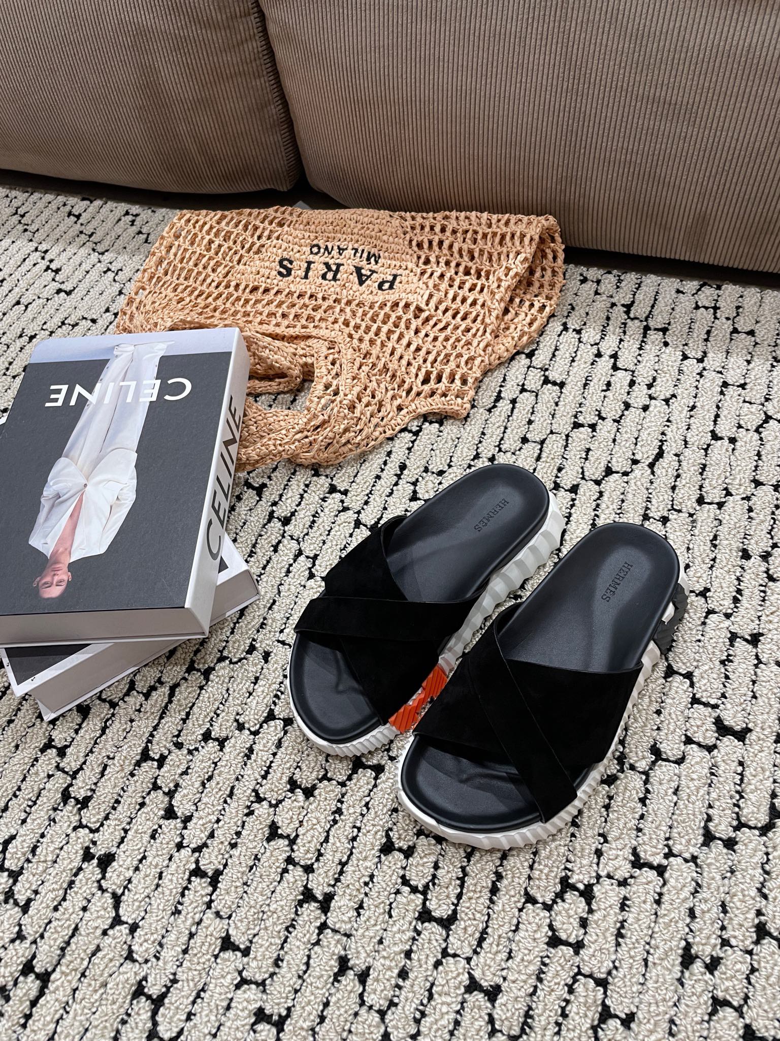 INFRA SANDAL BLACK SUEDE、mysite、Cacoeks