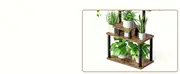 versatile 8 tier indoor plant stand with   grow lights usb powered adjustable brightness ideal for home patio decor details 4