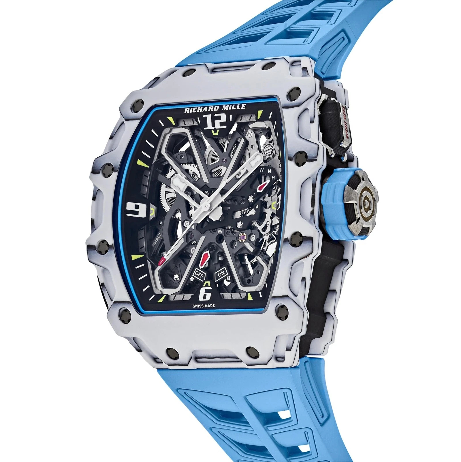 Richard Mille RM 35-03 White Quartz TPT Super Clone Watch – Lightweight Fake RM
