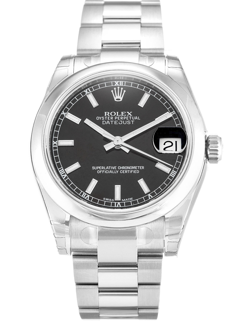 Replica Rolex Lady-Datejust 31mm Black Dial 178240-2-fasswatch