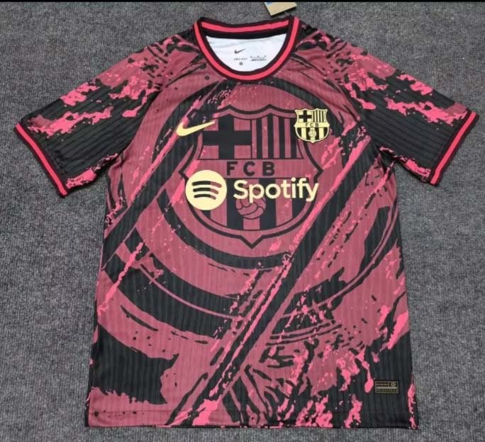 24/25 Barcelona Special Edition Red Football Shirt-mysite Custom Football Kit- Nextkits