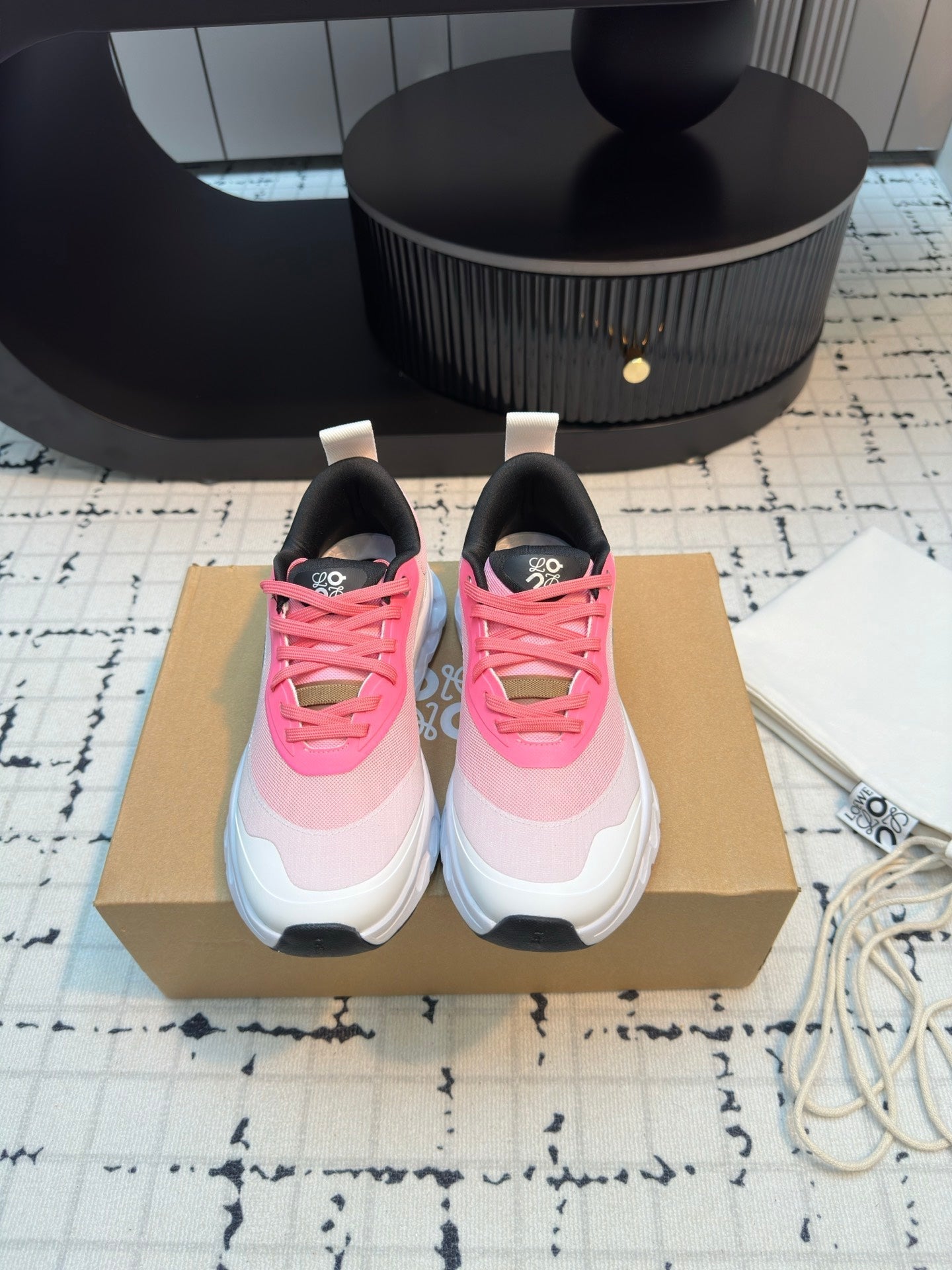 LW CLOUDTILT 2.0 SNEAKER PINK AND WHITE POLYESTER、mysite、Cacoeks