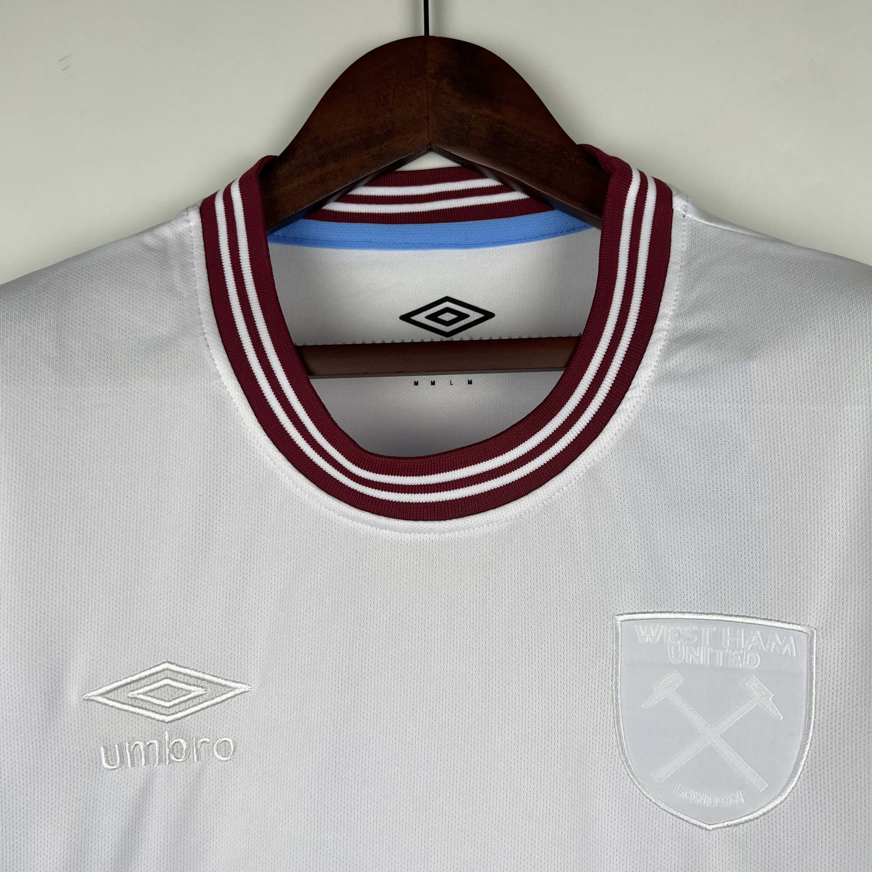2023/2024 West Ham United Away Football Shirt 1:1 Thai Quality:football jersey mysite: unitedjerseyfootball 邓江浪:football