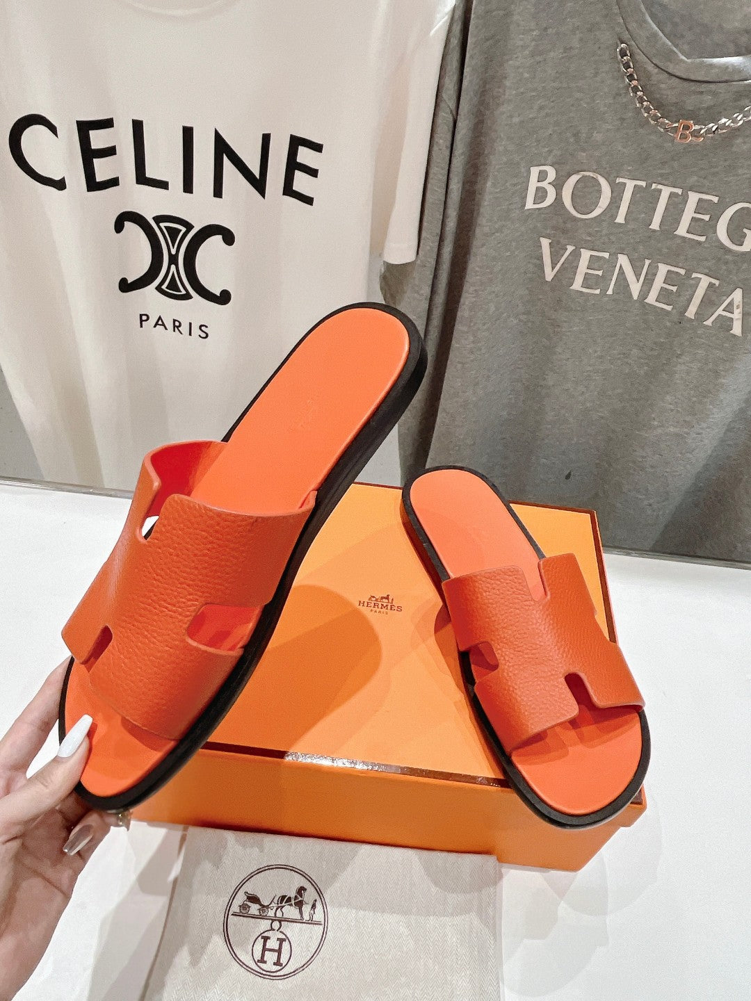 IZMIR SANDAL ORANGE LAMBSKIN、mysite、Cacoeks