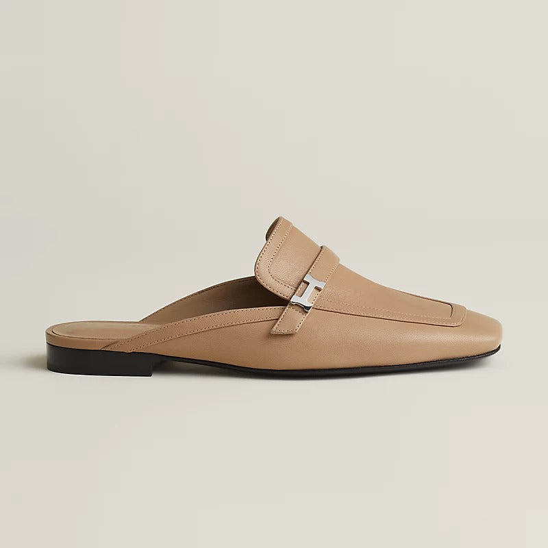 Groupie Mule Beige Argile、mysite、Cacoeks