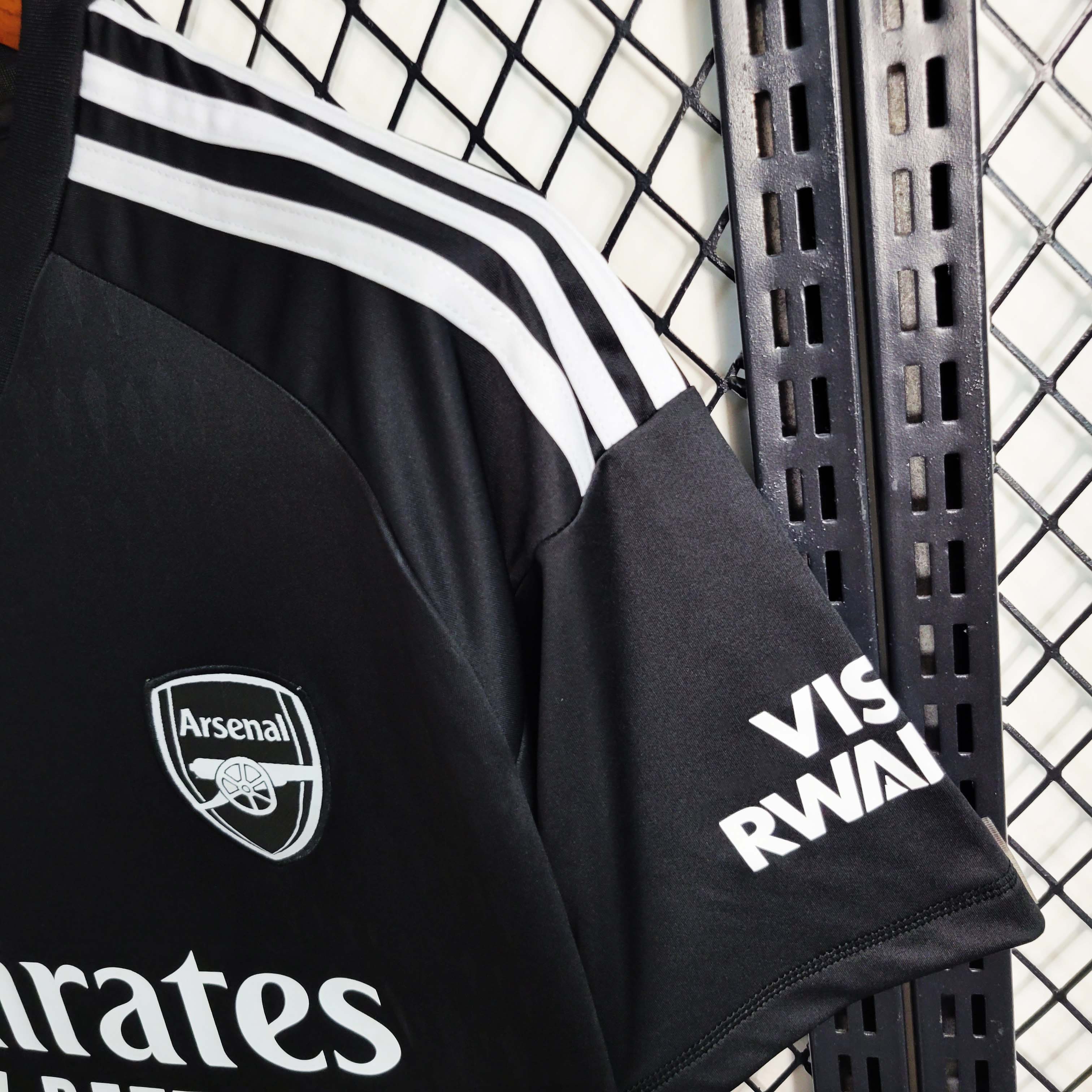 2023/2024 Arsenal Goalkeeper Black Soccer Jersey:football jersey mysite: unitedjerseyfootball 邓江浪:football