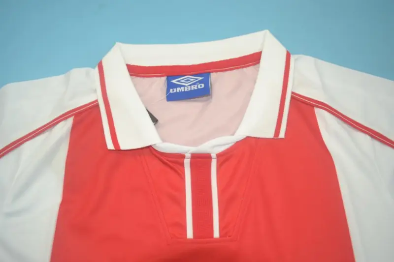 98-99 Ajax Home soccer jersey-Retro version: Ajax 24-25 Home Stadium Jersey - Fans Version mysite: Adidas luxuryfootballshirts.com: https://www.luxuryfootballshirts.com/