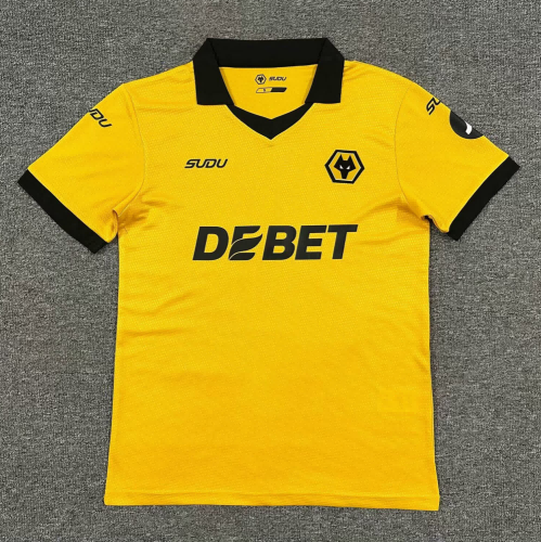 25/26 Wolverhampton Wanderers Home Football Shirt-mysite Custom Football Kit- Nextkits