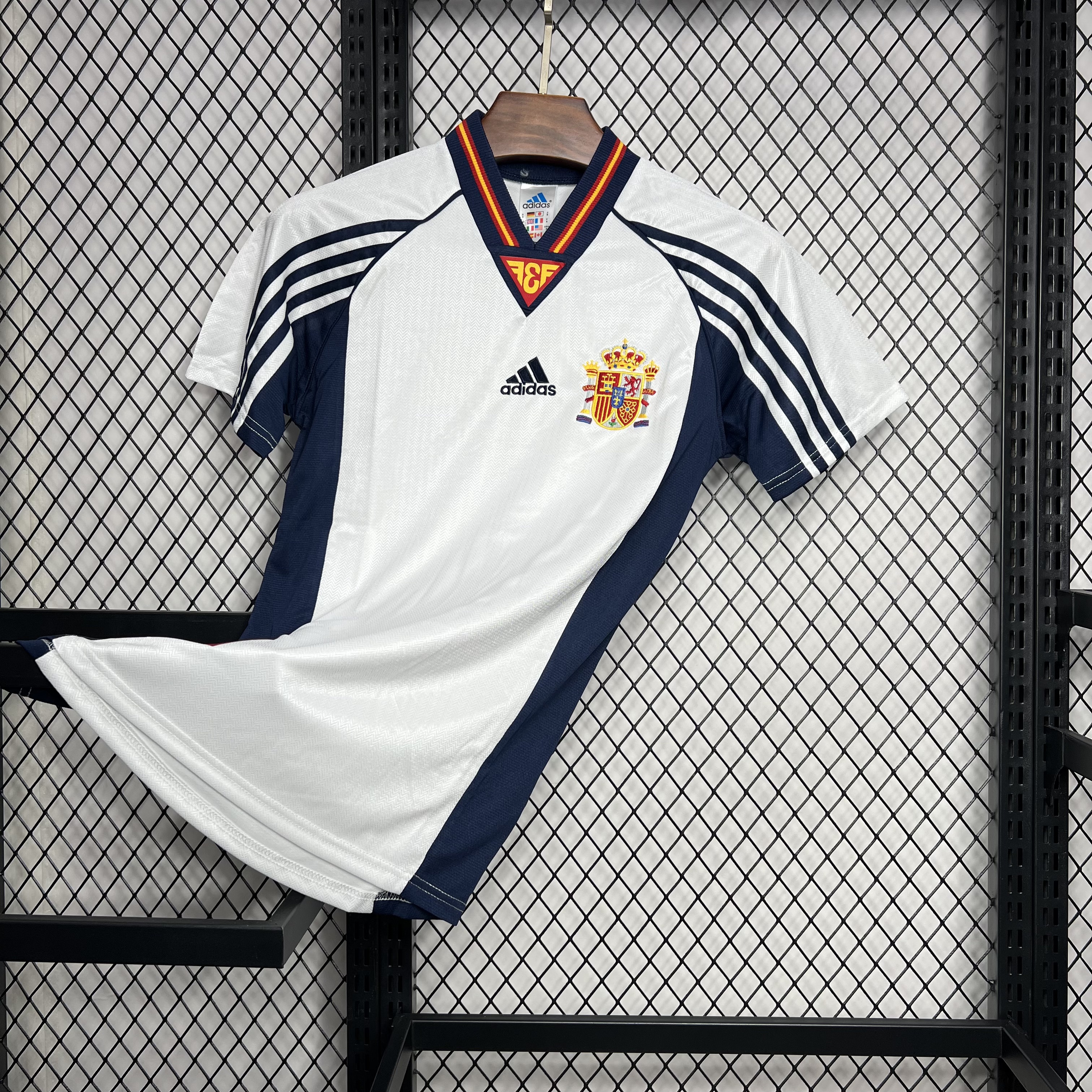 ManixJersey.com | Retro Spain 1998 Away Jersey -Customize Name, Number and Patch | Worldwide Shipping
