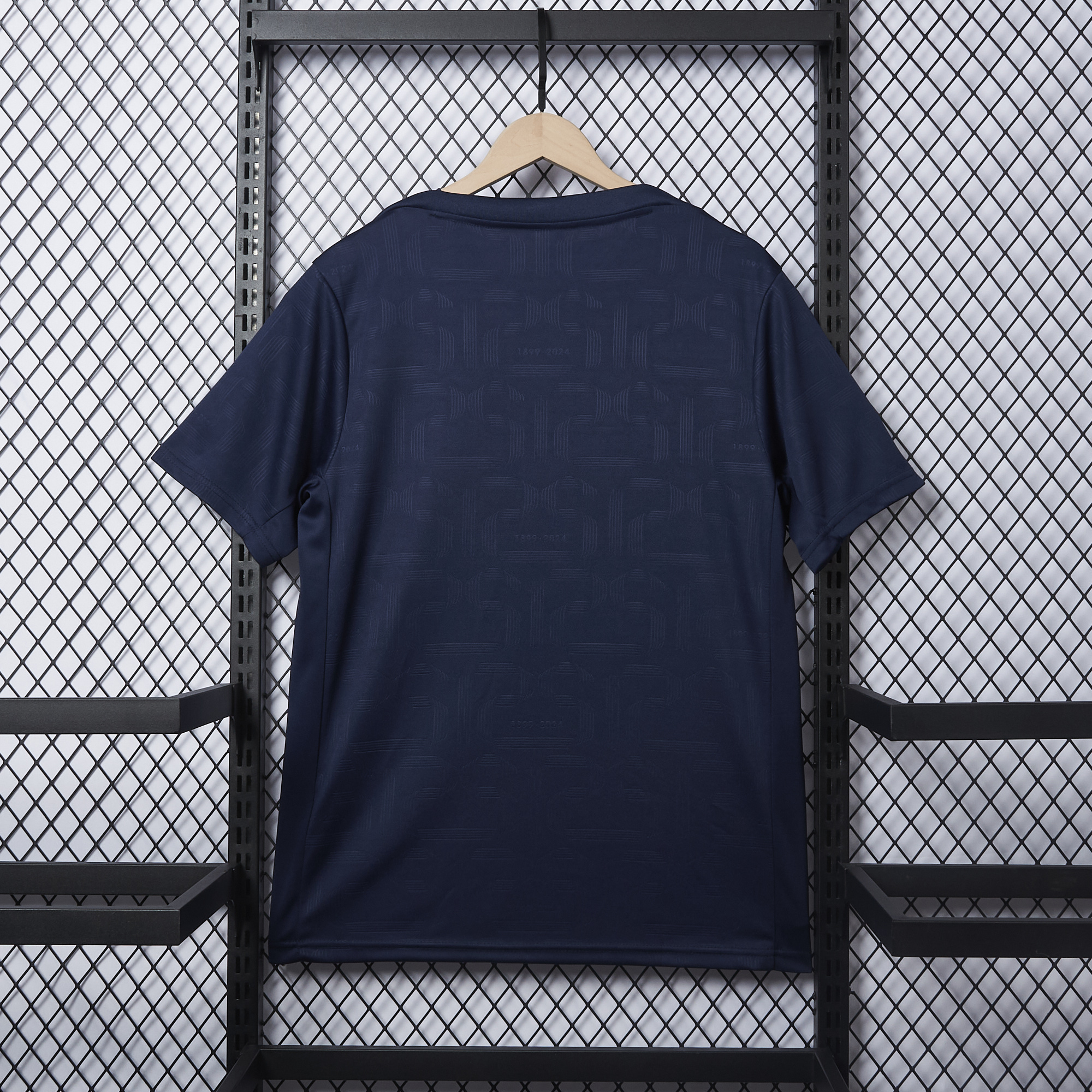 ManixJersey.com | Barcelona 24-25 Navy Blue 125th Anniversary Pre-match Jersey - Fans Version -Customize Name, Number and Patch | Worldwide Shipping