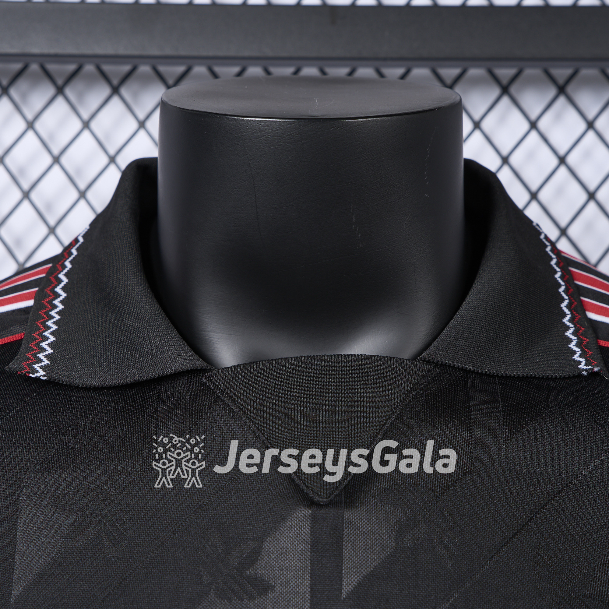 JerseysGala.com | Manchester United 24-25 Originals LFSTLR Long Sleeve Black Jersey - Player Version -Customize Name, Number and Patch | Worldwide Shipping