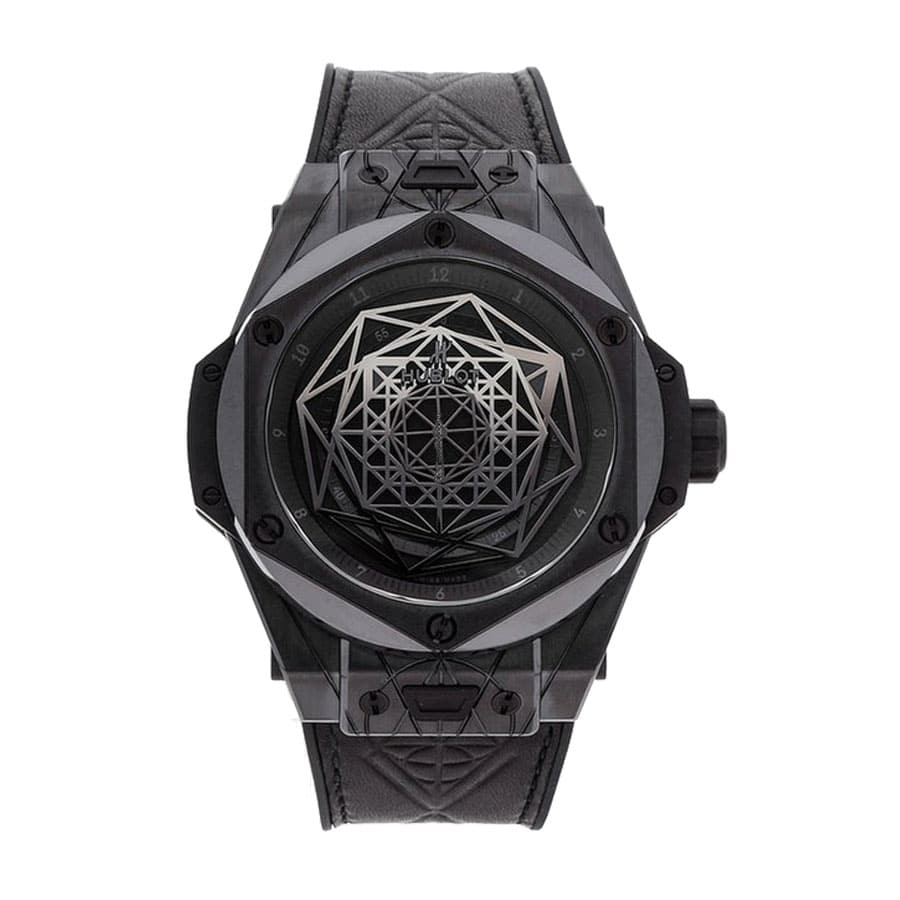 hublot-dark-steel-skeleton-dial-replica