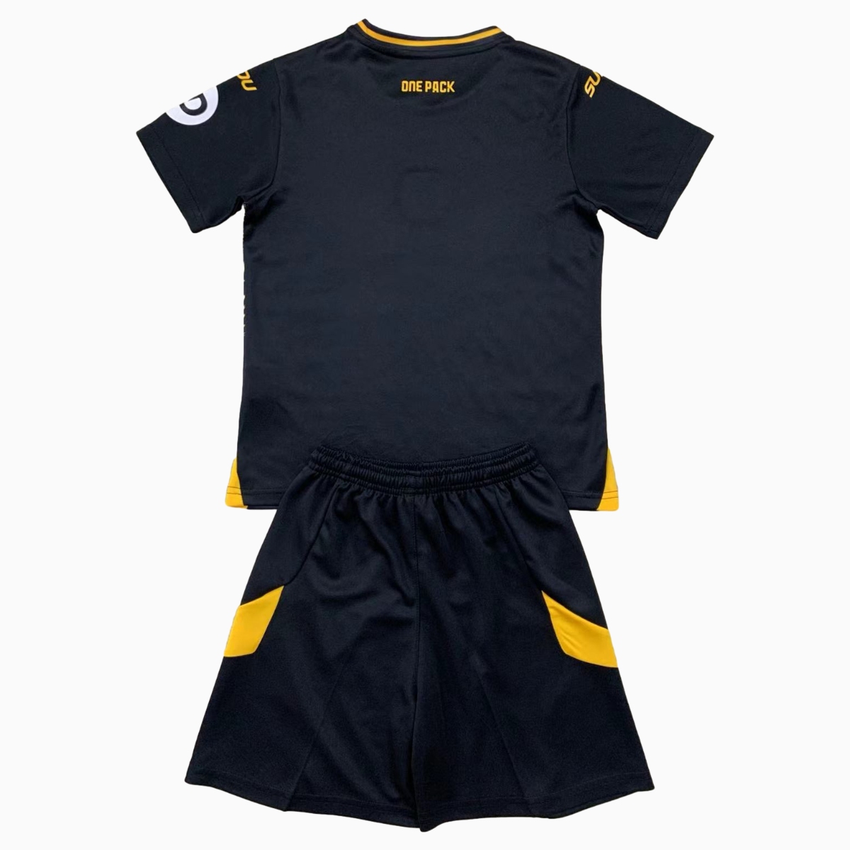 Higojerseys-Wolverhampton Wanderers Wolves 24-25 Away Kids Kit
