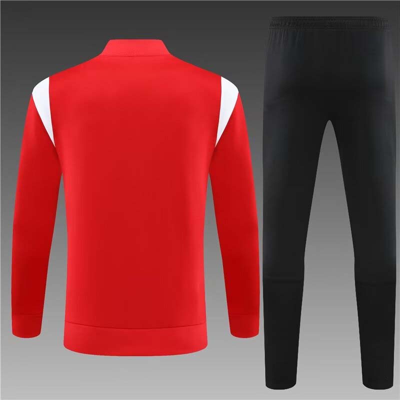 2023/2024 AC Milan Long Zipped Jacket Red Soccer Jersey 1:1 Thai Quality Set:football jersey mysite: unitedjerseyfootball 邓江浪:football