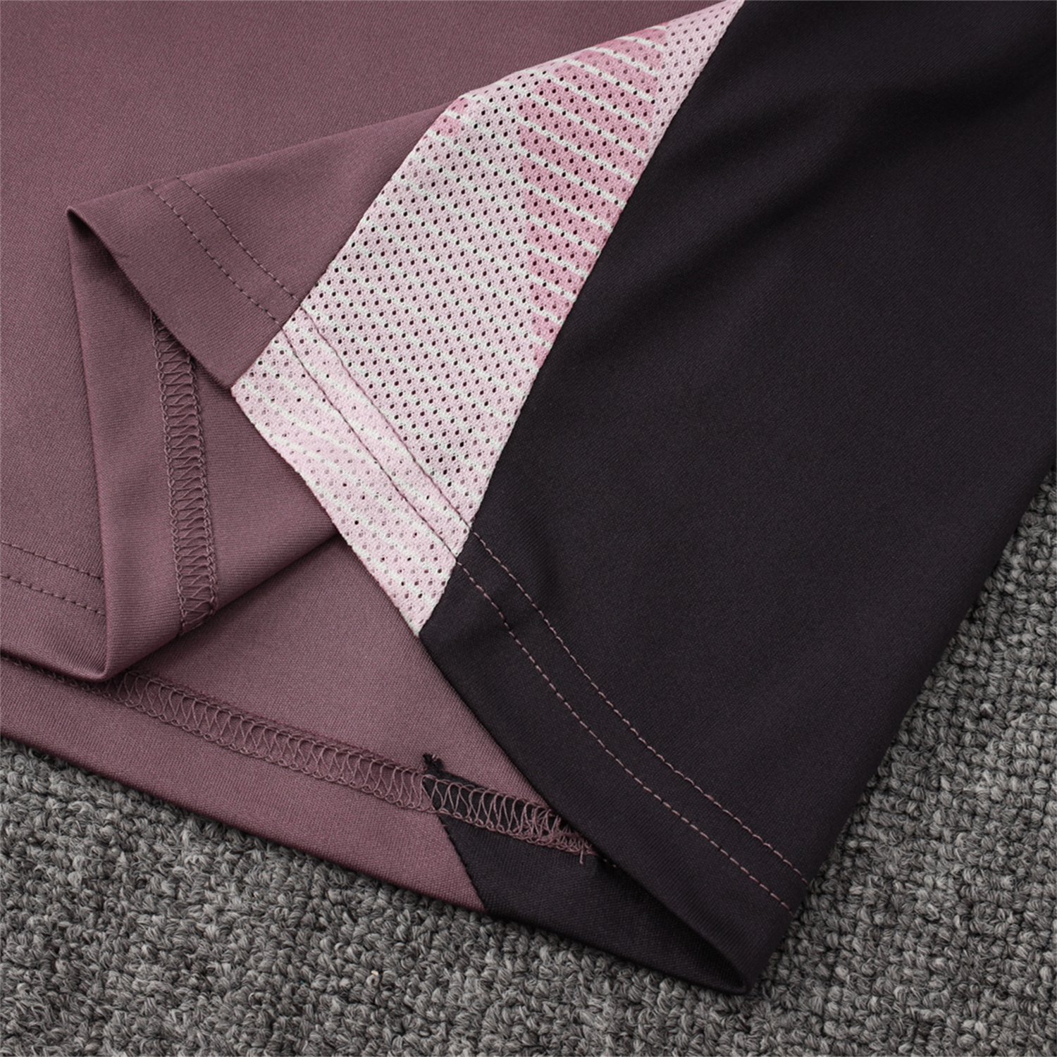 UltraTrikot-Arsenal 25-26 Vest Training Set - Purple Vest and Deep Purple Shorts