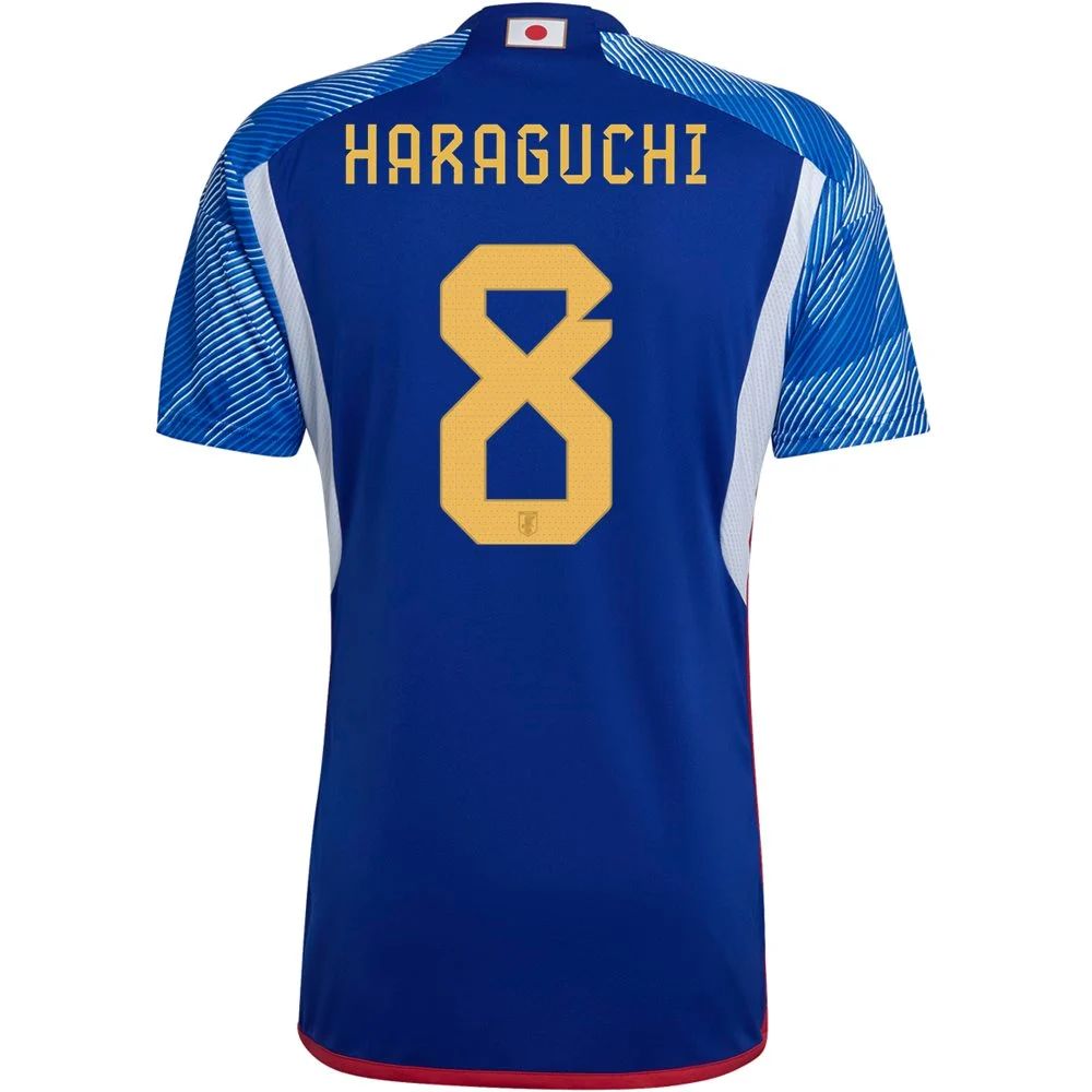 2022 Genki Haraguchi #8 Japan Home Jersey-mysite Custom Football Kit- Nextkits