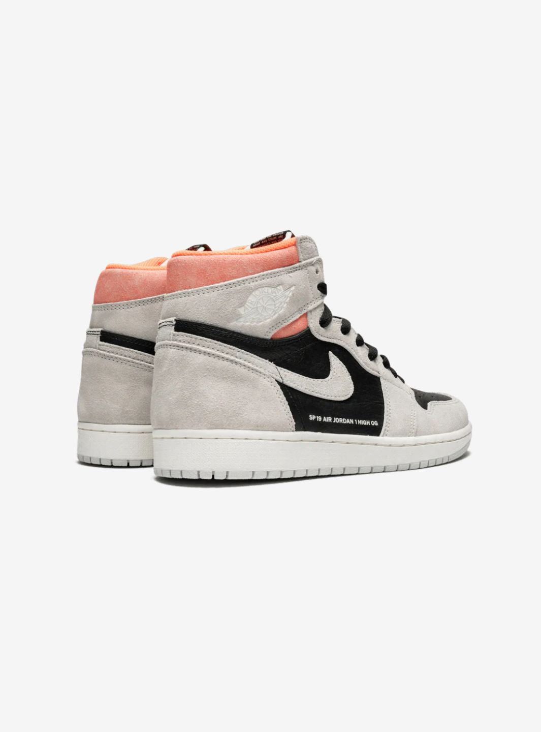 Air Jordan 1 Retro High Neutral Grey Hyper Crimson、JORDAN、Cacoeks
