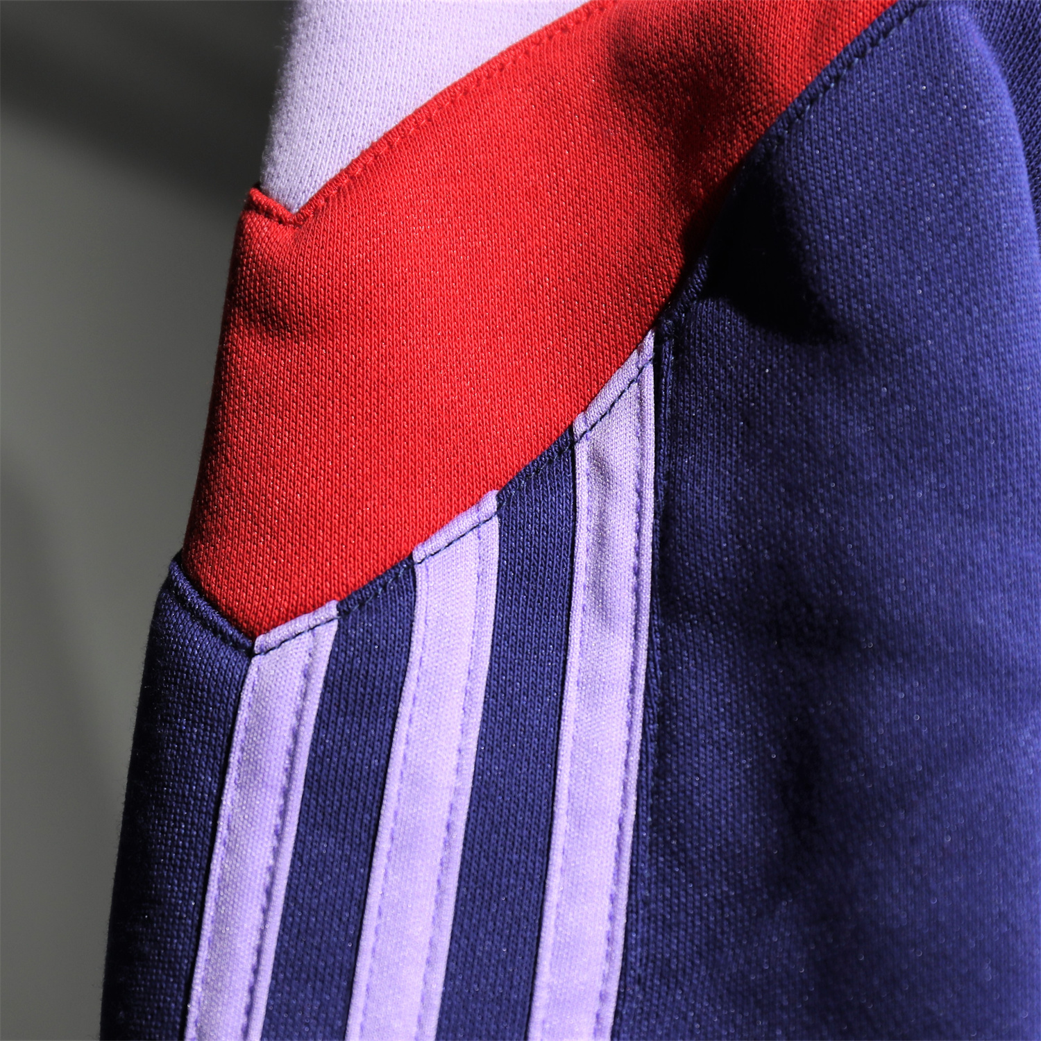 UltraTrikot-Arsenal 2025 Fleece-Lined Training Hoodie Set - Purple & Red Hoodie + Pants