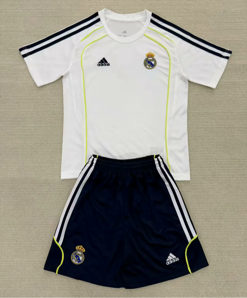 25/26 Real Madrid Training Clothes Football Shirt Kids Size Suit-mysite Custom Football Kit- Nextkits
