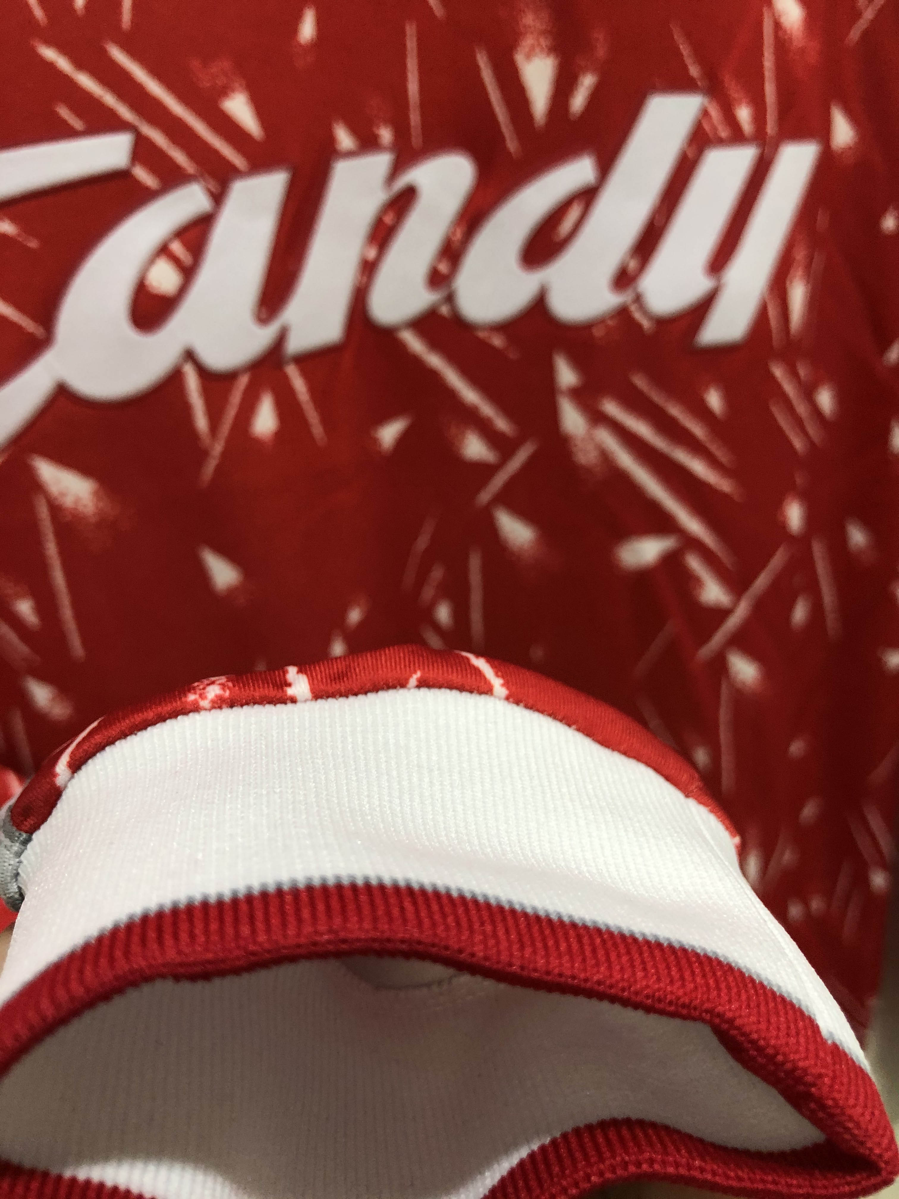 1989/1991 Retro Long Sleeve Liverpool Home Football Shirt 1:1 Thai Quality:football jersey mysite: unitedjerseyfootball 邓江浪:football