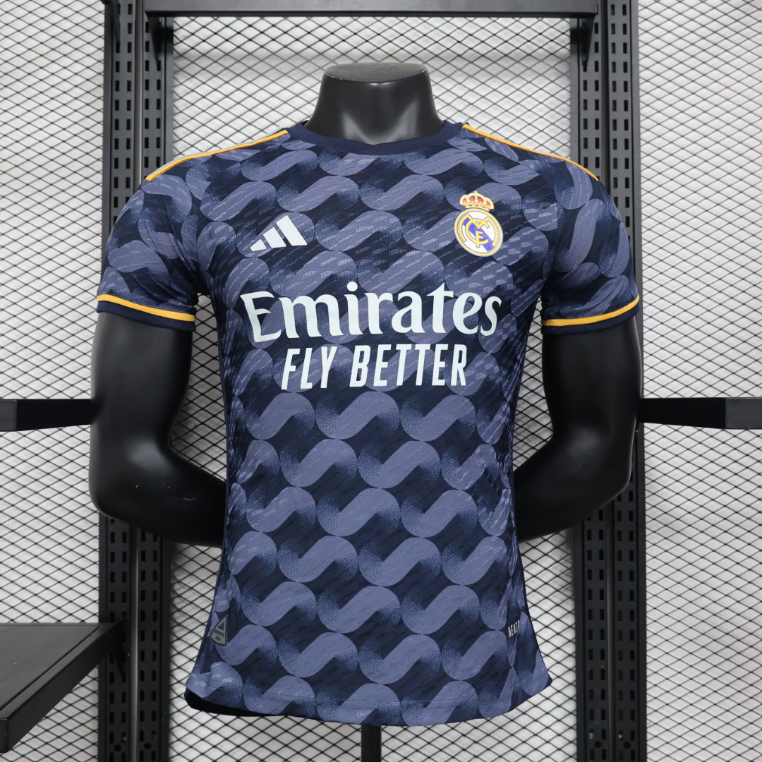 2023/2024 Real Madrid Away Player Version:football jersey mysite: unitedjerseyfootball 邓江浪:football