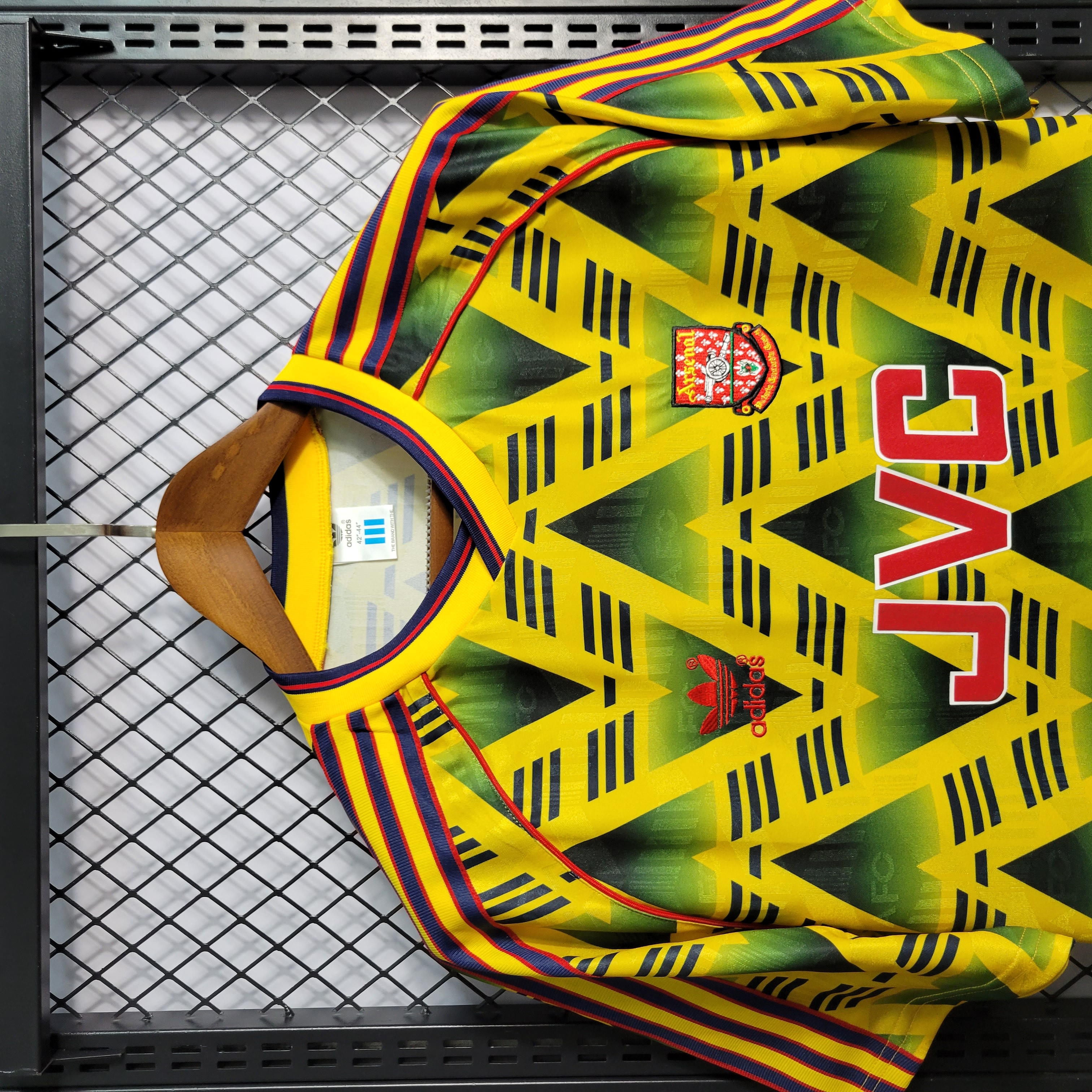 ManixJersey.com | Retro Arsenal 91-93 Away Jersey -Customize Name, Number and Patch | Worldwide Shipping