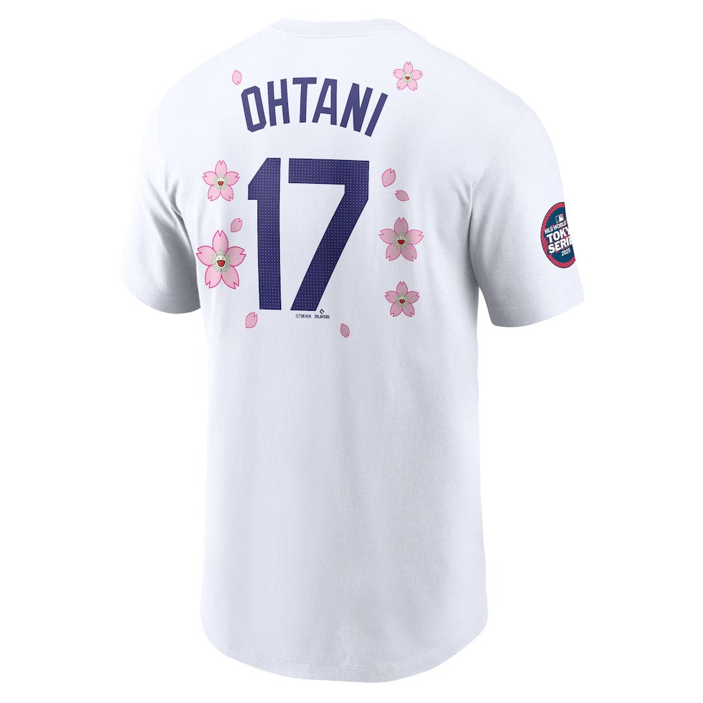 Takashi Murakami x MLB World Tour Tokyo Series 2025 Shohei Ohtani Dodgers S/S Tee  White 