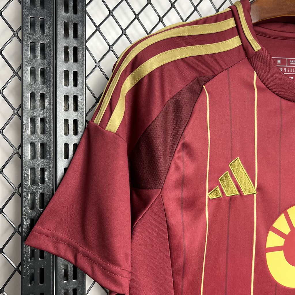 ManixJersey.com | AS Roma 24-25 Home Stadium Jersey - Fans Version -Customize Name, Number and Patch | Worldwide Shipping