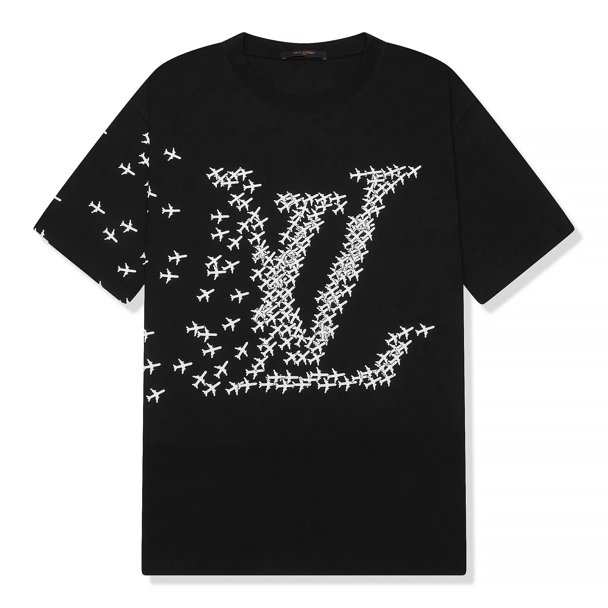 Louis Vuitton 2054 Planes Black T Shirt、mysite、Cacoeks