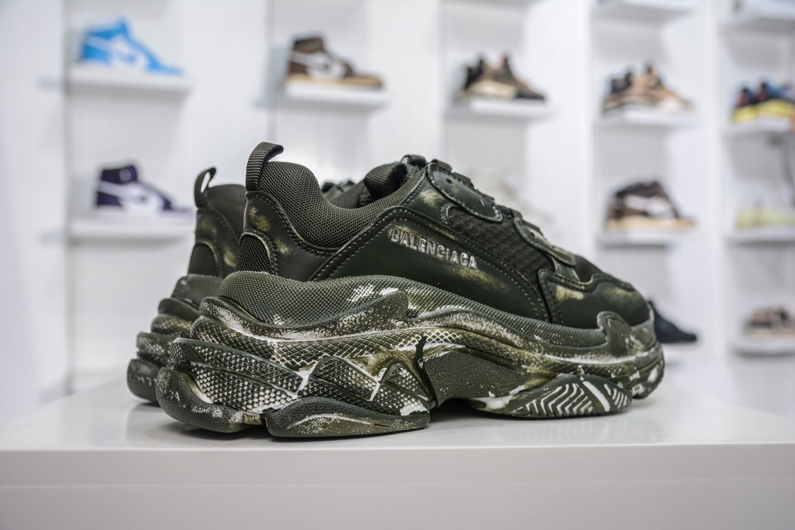 Balenciaga Triple S Sneaker Faded Green、mysite、Cacoeks