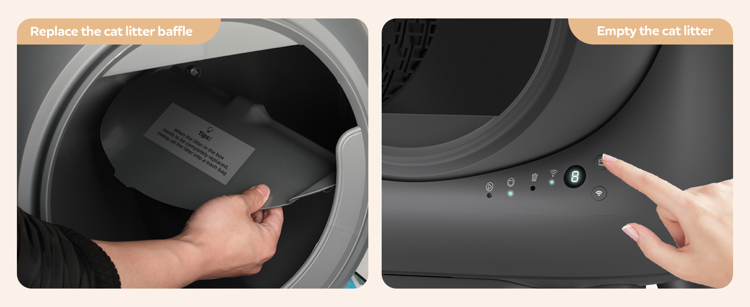 Self Cleaning Litter Box
