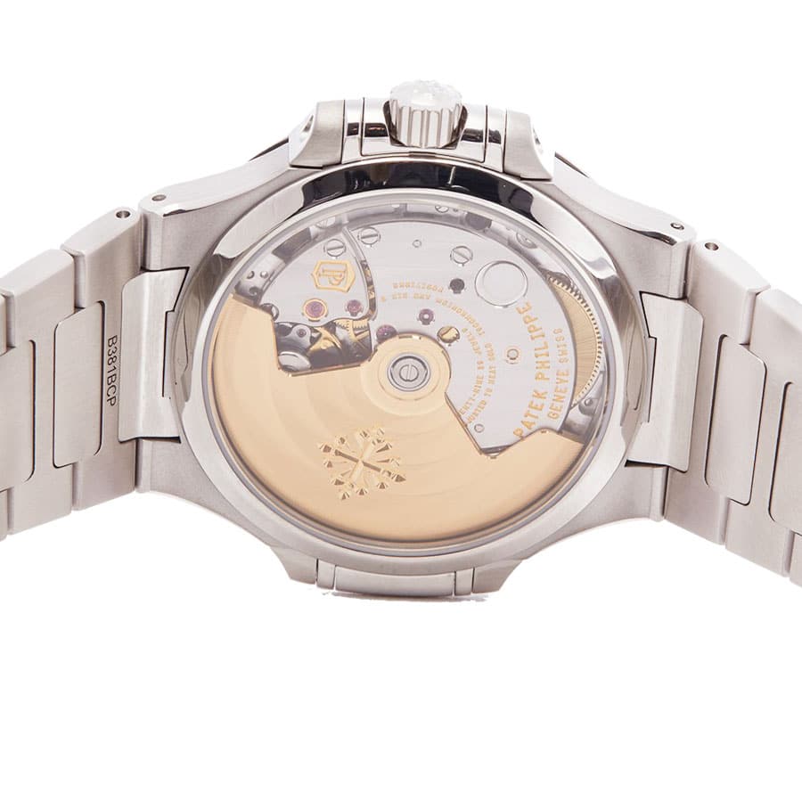 patek philippe nautilus steel set diamond 7018 1a 1